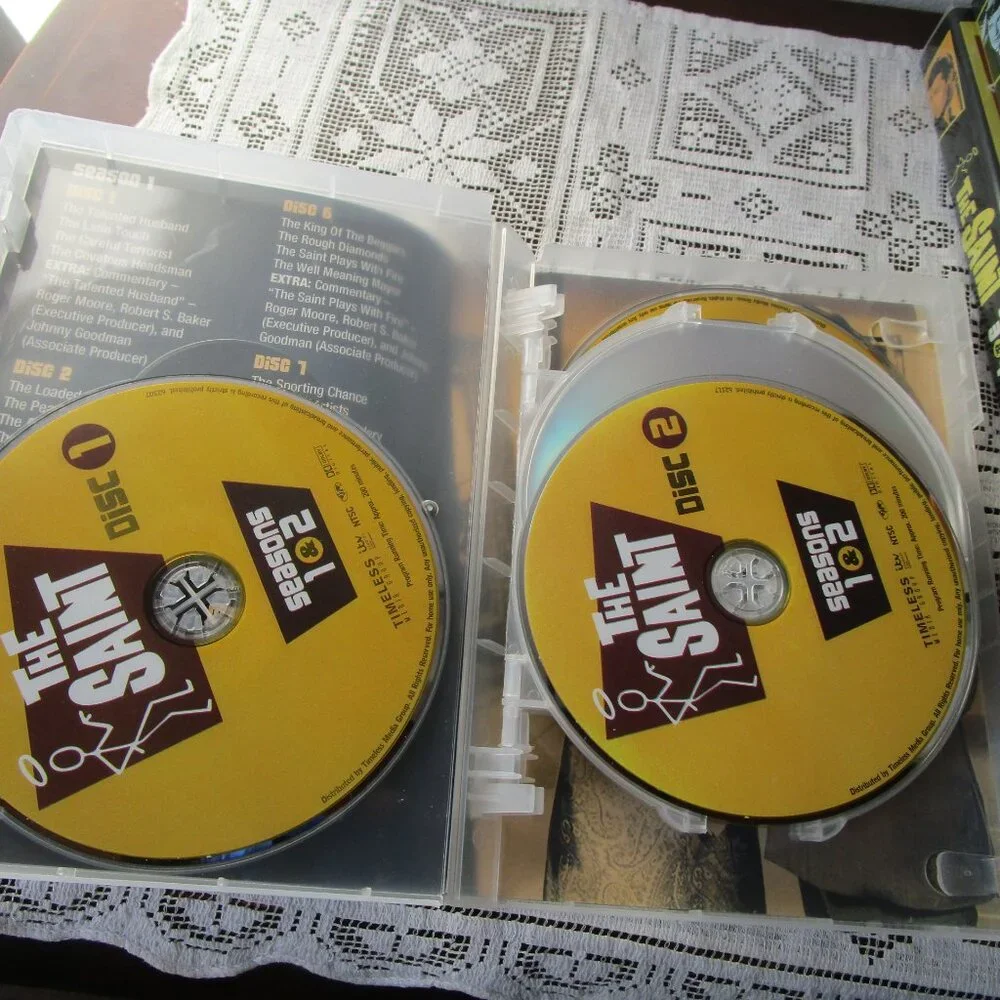 The Saint with Roger Moore (007). The complete series 33 DVD disc set. - Picture 3 of 9
